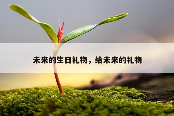 未来的生日礼物，给未来的礼物