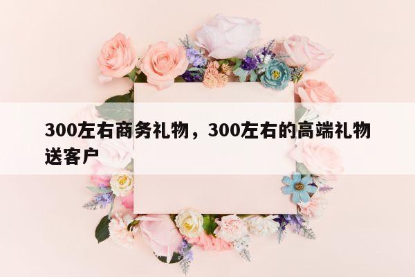300左右商务礼物，300左右的高端礼物送客户