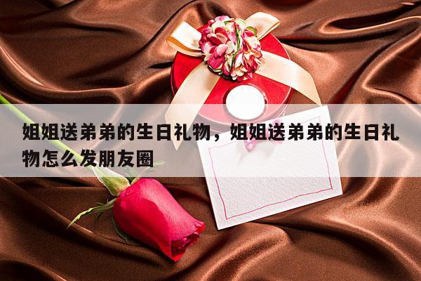姐姐送弟弟的生日礼物，姐姐送弟弟的生日礼物怎么发朋友圈
