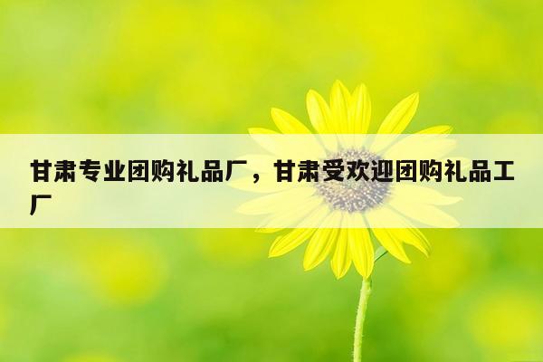 甘肃专业团购礼品厂，甘肃受欢迎团购礼品工厂