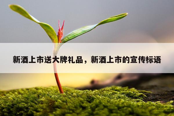 新酒上市送大牌礼品，新酒上市的宣传标语