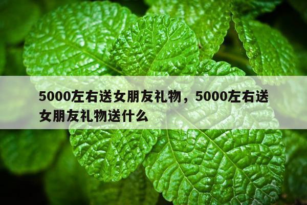 5000左右送女朋友礼物，5000左右送女朋友礼物送什么