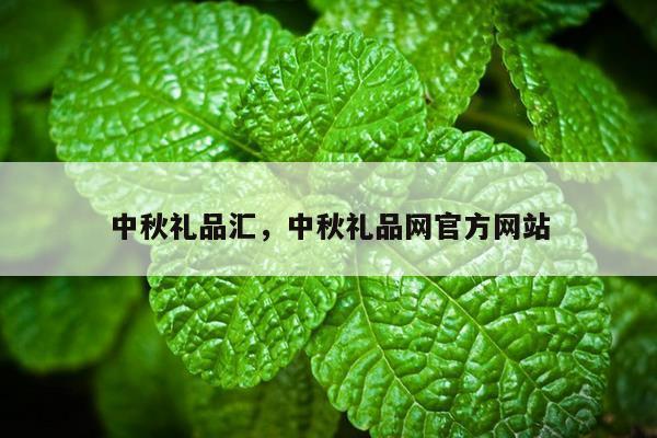 中秋礼品汇，中秋礼品网官方网站