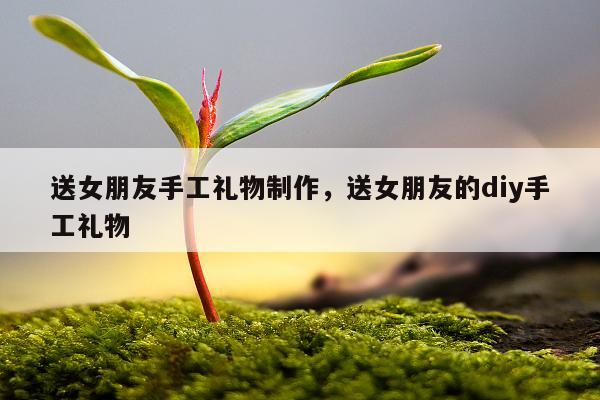 送女朋友手工礼物制作，送女朋友的diy手工礼物
