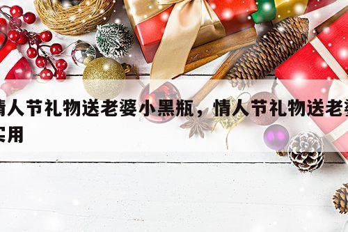 情人节礼物送老婆小黑瓶，情人节礼物送老婆实用