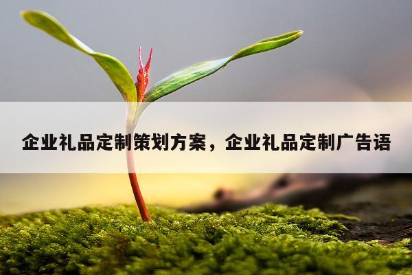 企业礼品定制策划方案，企业礼品定制广告语
